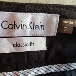 Black Classic Fit Slacks Sz 2